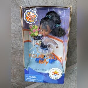 Mattel Kelly 2002 Club Olympic Figure Skater African American Doll NIB 4"